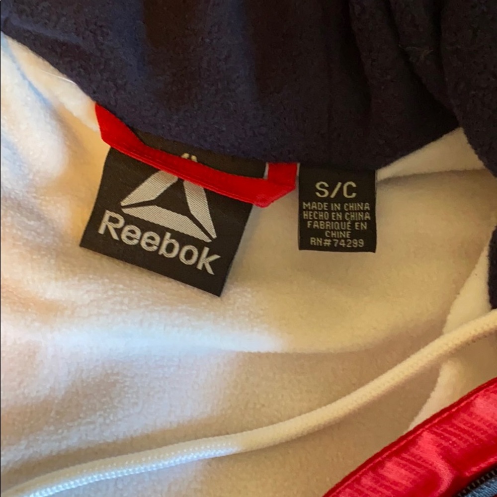 NWT Reebok fleece lined pullover - Picture 4 of 5